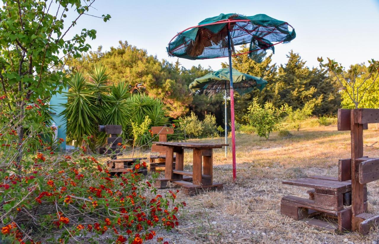 Drolma Ling Nature Cabins Theológos Esterno foto