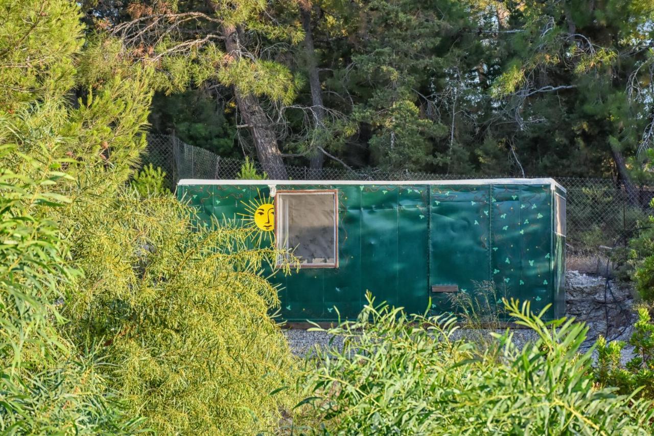 Drolma Ling Nature Cabins Theológos Esterno foto