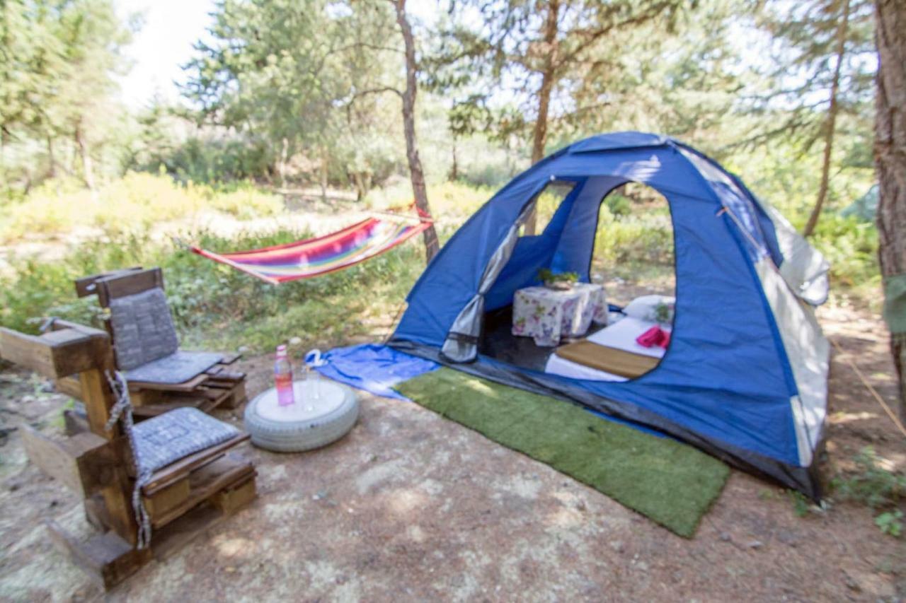 Drolma Ling Nature Cabins Theológos Esterno foto