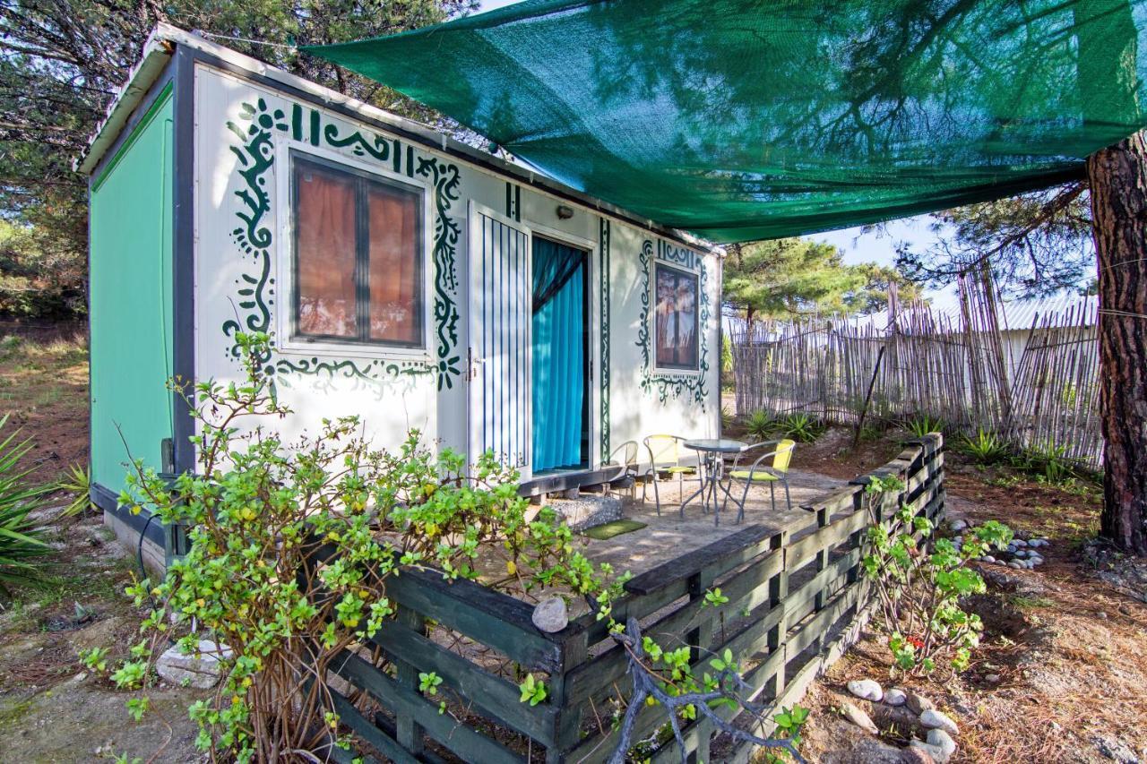 Drolma Ling Nature Cabins Theológos Esterno foto